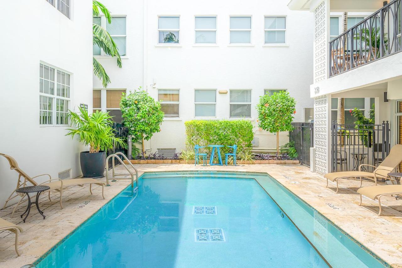 Fountain Condo 2 Story Pool Bbq Balcony Miami Beach Exterior foto
